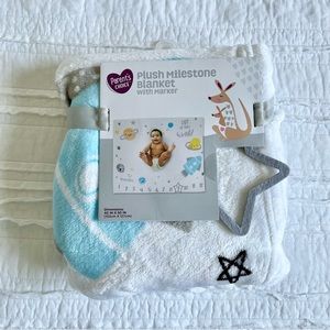 Gender neutral Baby Milestone Blanket